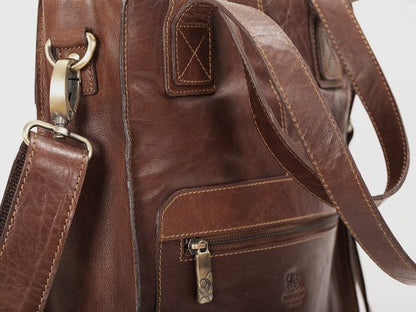 BaooBaoo Totebag – Shoppingväska 13" – Brandy