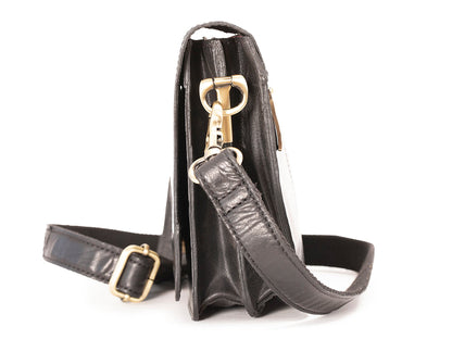 Baoobaoo Flapbag – Axelremsväska S – Svart