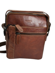 BaooBaoo Reporterbag – Crossbodyväska 25cm – Brandy