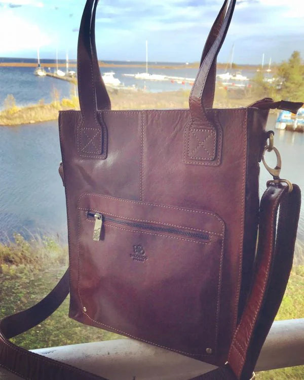 BaooBaoo Totebag – Shoppingväska 13" – Brandy