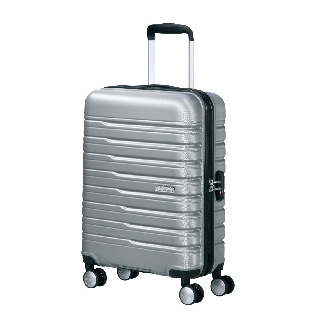 American Tourister Flashline Kabinväska 55 cm Silver