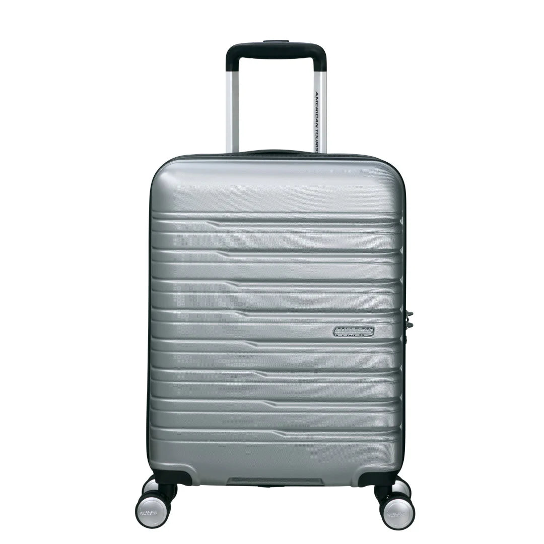 American Tourister Flashline Kabinväska 55 cm – Silver