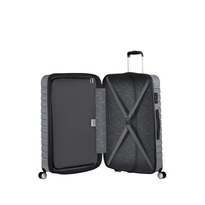 American Tourister Flashline Stor resväska 78 cm – Silver