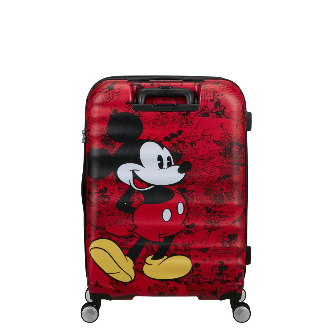 American Tourister Wavebreaker Disney Mellanstor Resväska 67cm – Mickey Comics Röd