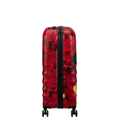American Tourister Wavebreaker Disney Mellanstor Resväska 67cm – Mickey Comics Röd