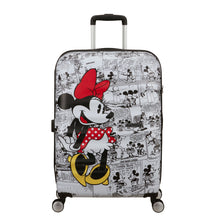American Tourister Wavebreaker Disney Mellanstor Resväska 67cm – Minnie Comics Vit