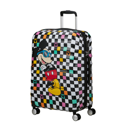 American Tourister Wavebreaker Disney Mellanstor Resväska 67cm – Mickey Check