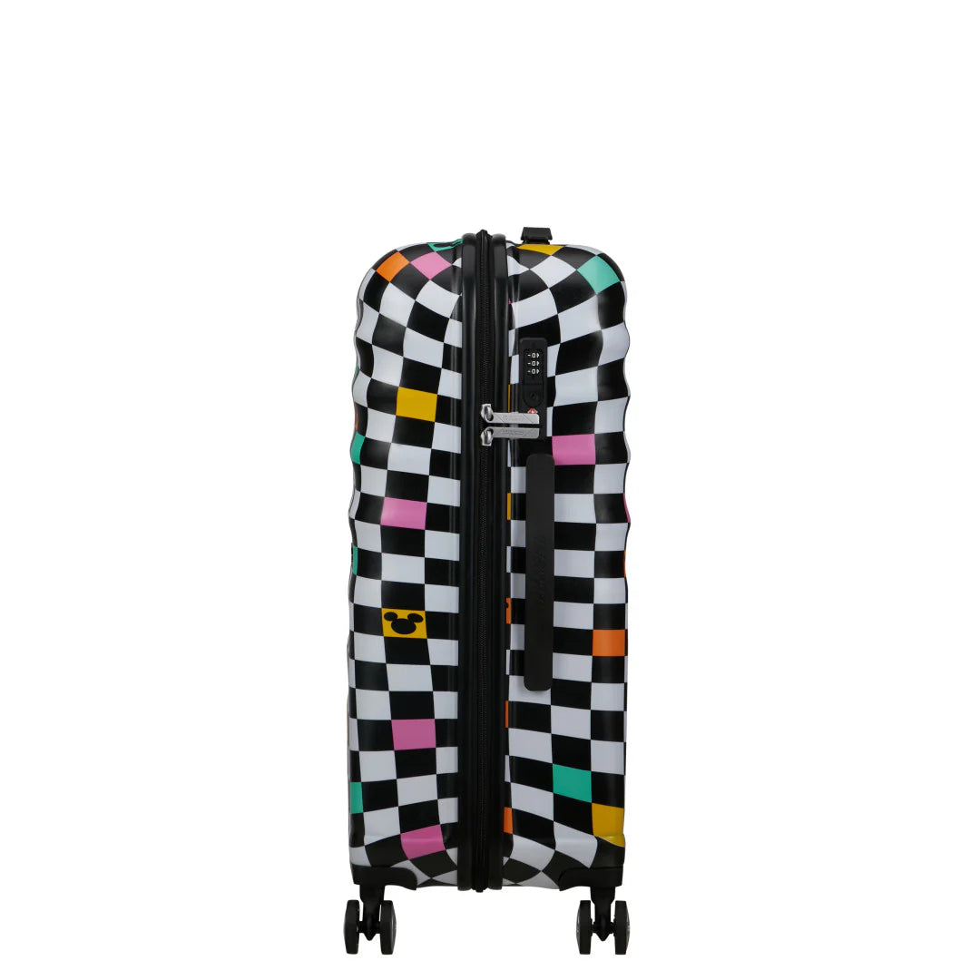 American Tourister Wavebreaker Disney Mellanstor Resväska 67cm – Mickey Check