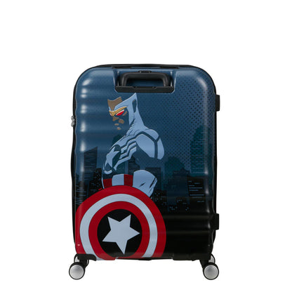 American Tourister Wavebreaker Marvel Spinner resväska 67 cm – Captain America City