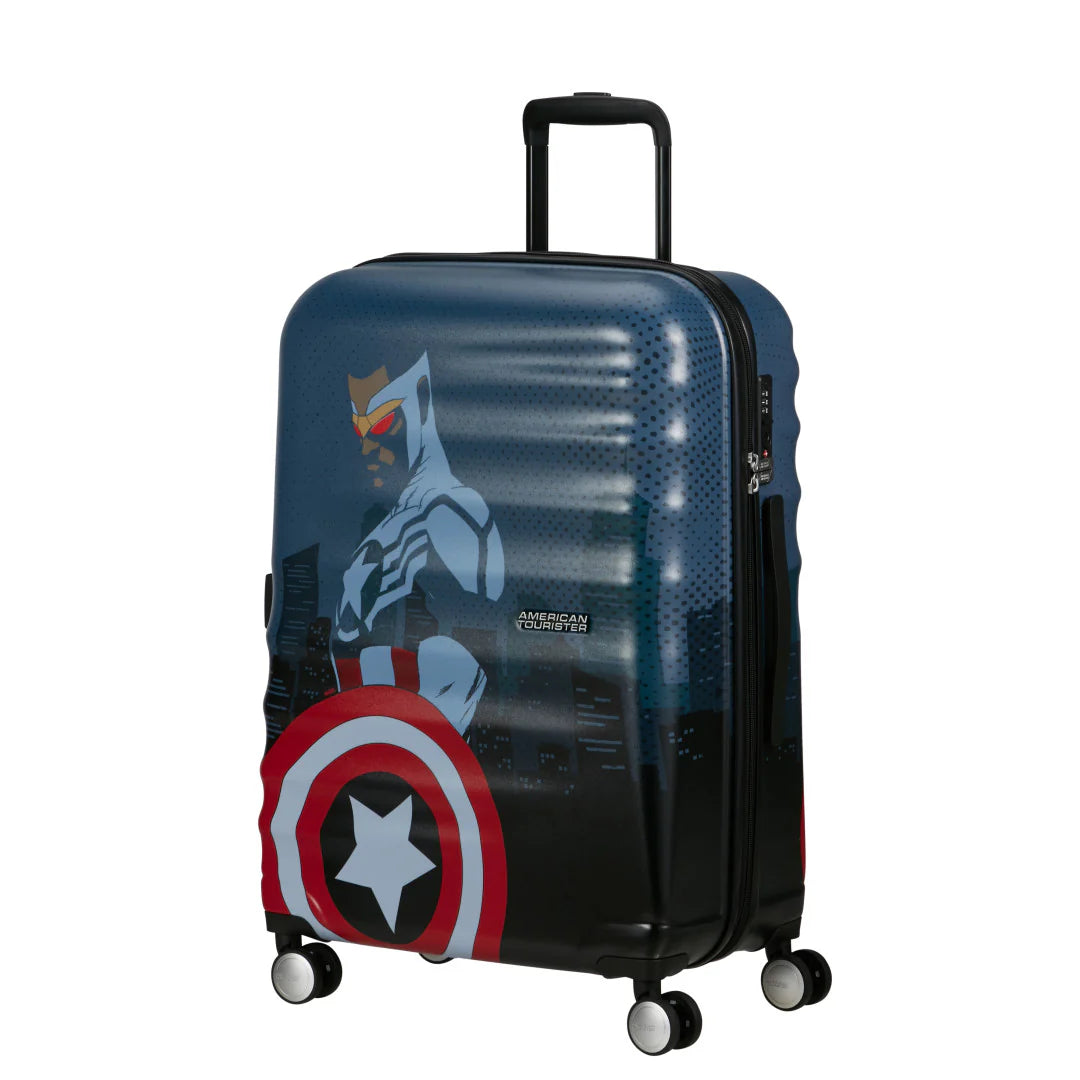 American Tourister Wavebreaker Marvel Spinner resväska 67 cm – Captain America City