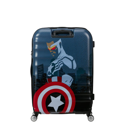 American Tourister Wavebreaker Marvel Spinner resväska 77 cm – Captain America City