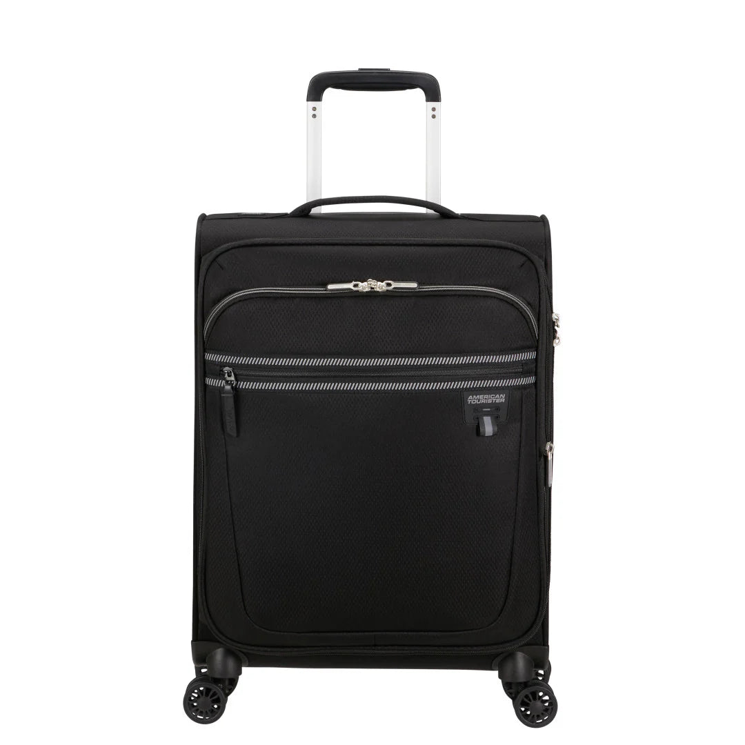 American Tourister Aerospin Spinner Kabinväska 55cm – Svart