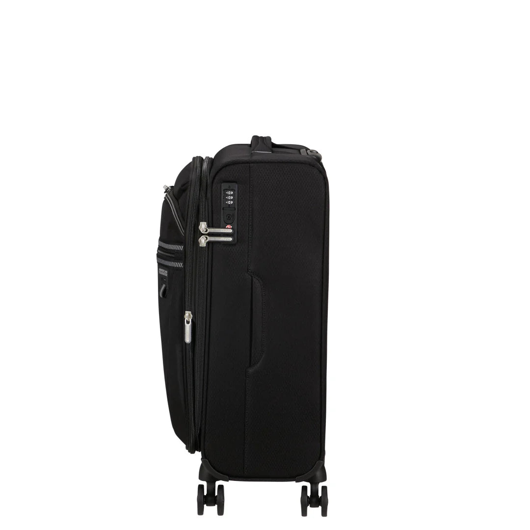 American Tourister Aerospin Spinner Kabinväska 55cm – Svart