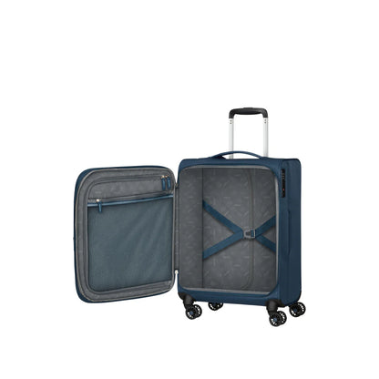 American Tourister Aerospin Spinner Kabinväska 55cm – Blå