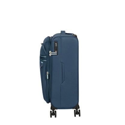 American Tourister Aerospin Spinner Kabinväska 55cm – Blå