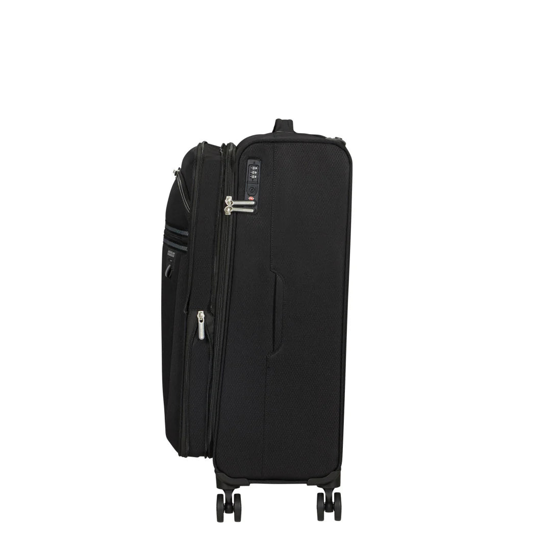American Tourister Aerospin Spinner Mellanstor Resväska 69cm – Svart
