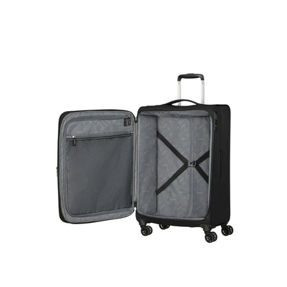 American Tourister Aerospin Spinner Mellanstor Resväska 69cm – Svart