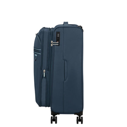 American Tourister Aerospin Spinner Mellanstor Resväska 69cm – Blue