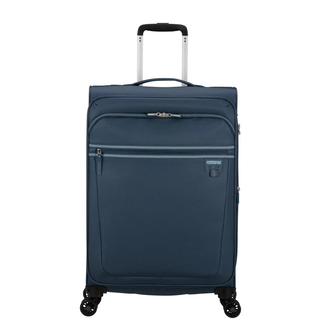 American Tourister Aerospin Spinner Mellanstor Resväska 69cm – Blue
