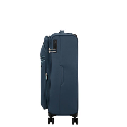 American Tourister Aerospin Spinner Mellanstor Resväska 69cm – Blue