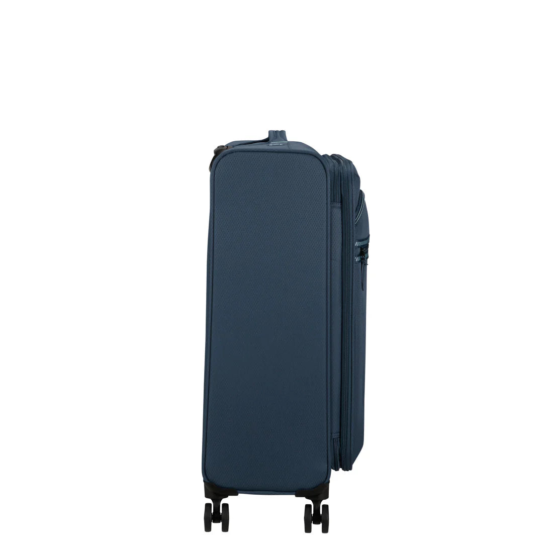 American Tourister Aerospin Spinner Mellanstor Resväska 69cm – Blue