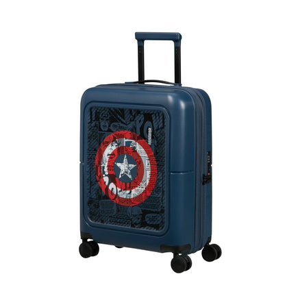 American Tourister Dashpop Marvel Spinner kabinväska 55 cm – Captain America Shield