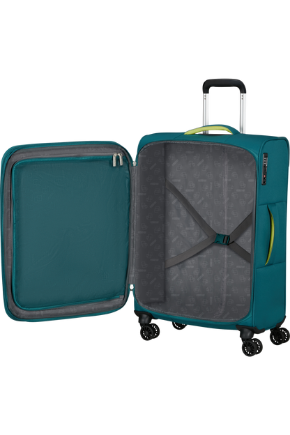 American Tourister Cloudrider Resväska M 67 cm Expanderbar - Misty Teal