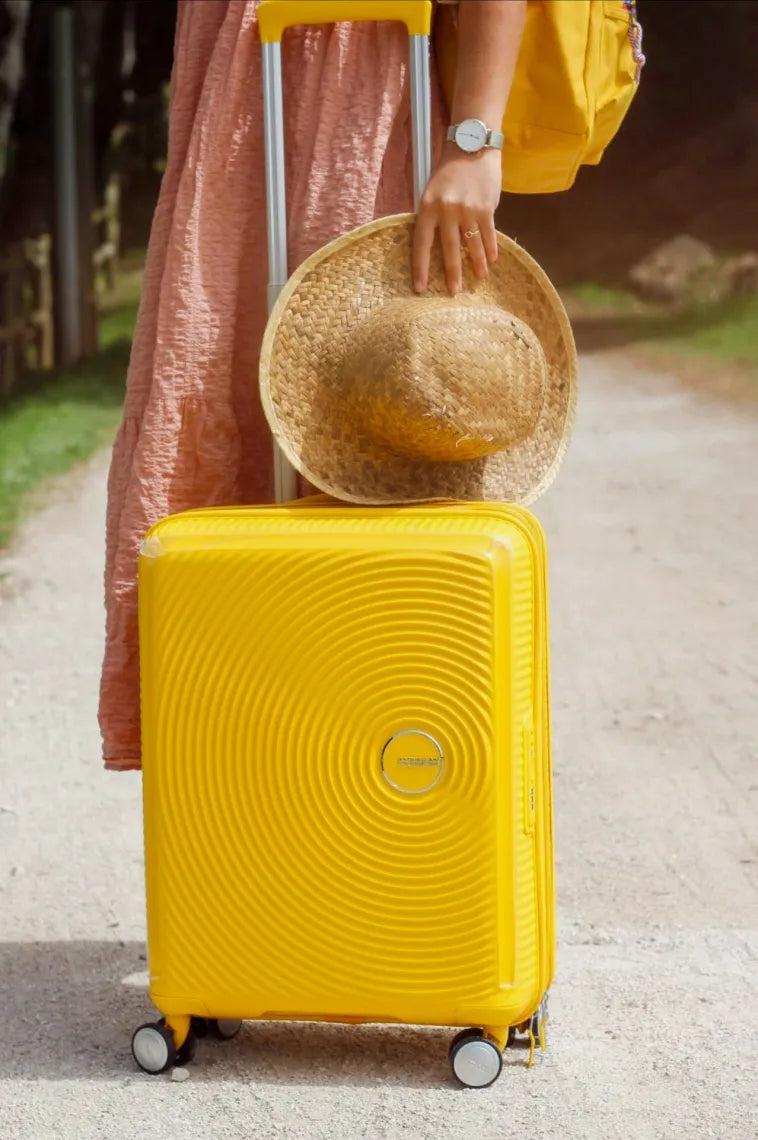American Tourister Soundbox 55 cm Golden Yellow