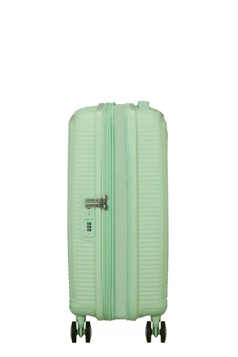 American Tourister Soundbox 55cm Kabinväska Expanderbar Pastel Green