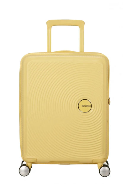 American Tourister Soundbox 55cm Kabinväska Expanderbar Pastel Yellow