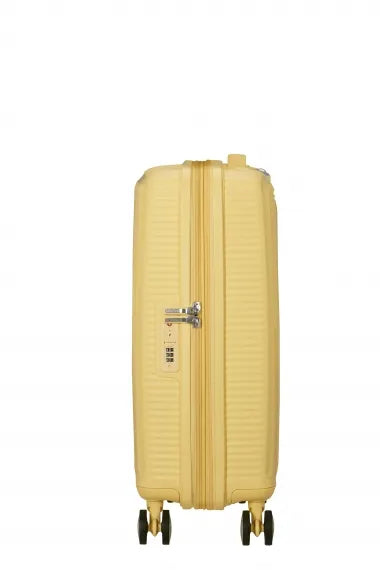 American Tourister Soundbox 55cm Kabinväska Expanderbar Pastel Yellow