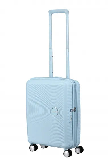 American Tourister Soundbox 55cm Kabinväska Expanderbar Pastel Blue
