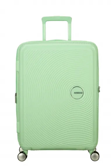 American Tourister Soundbox 67cm Mellanstor Expanderbar Pastel Green