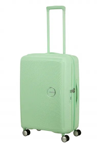 American Tourister Soundbox 67cm Mellanstor Expanderbar Pastel Green