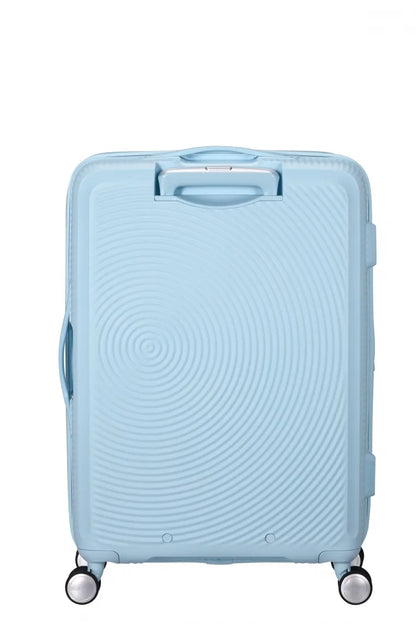 American Tourister Soundbox 67cm Mellanstor Expanderbar Pastel Blue