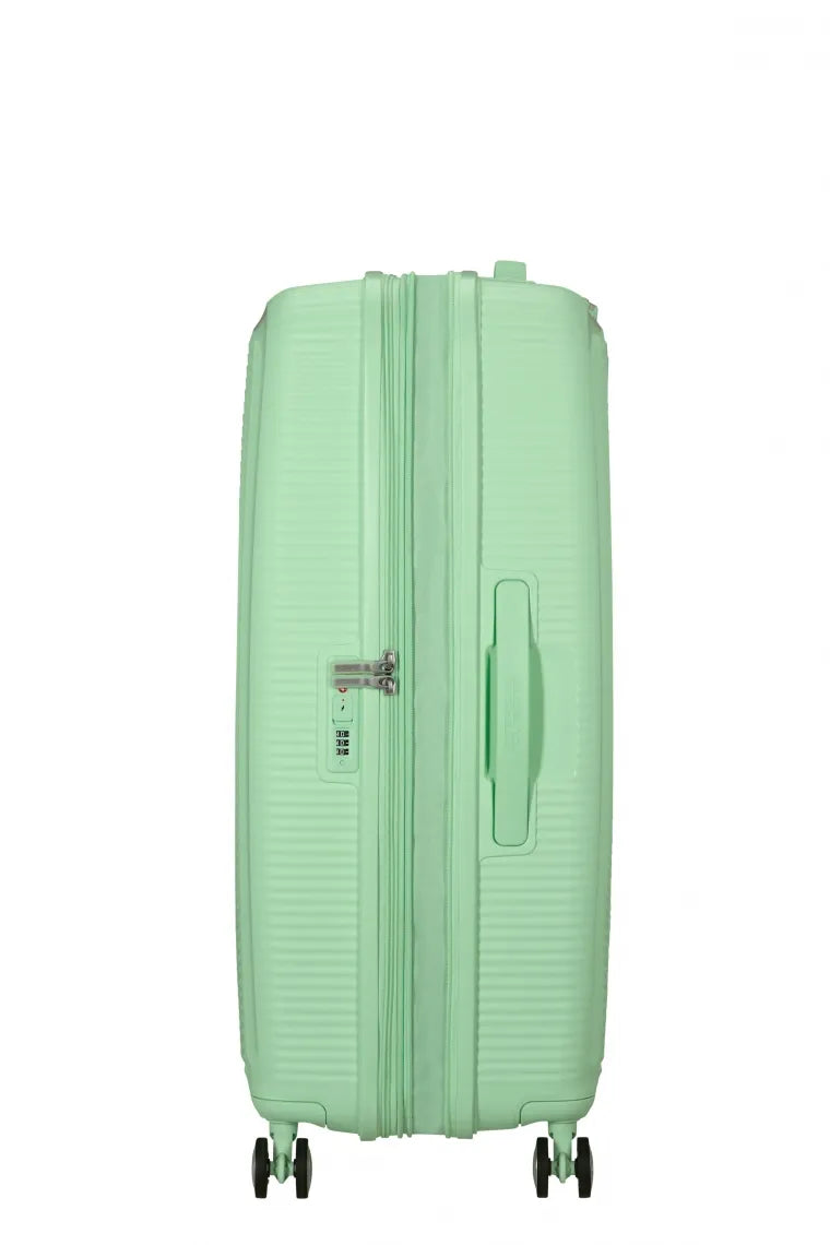 American Tourister Soundbox 77cm Stor Expanderbar Pastel Green