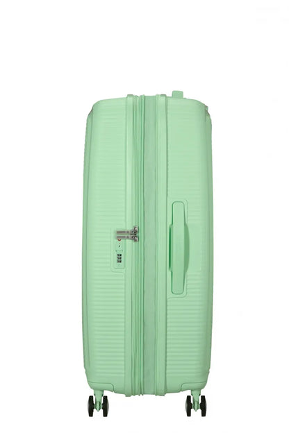 American Tourister Soundbox 77cm Stor Expanderbar Pastel Green