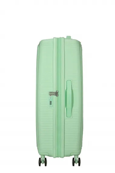 American Tourister Soundbox 77cm Stor Expanderbar Pastel Green