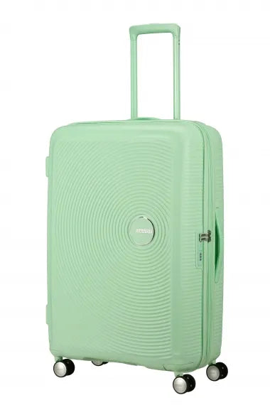 American Tourister Soundbox 77cm Stor Expanderbar Pastel Green