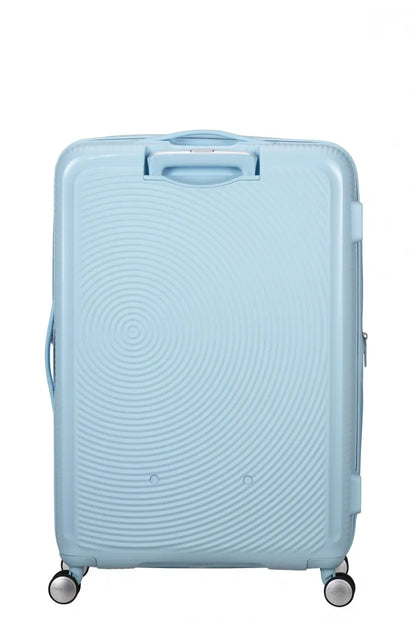 American Tourister Soundbox 77cm Stor Expanderbar Pastel Blue