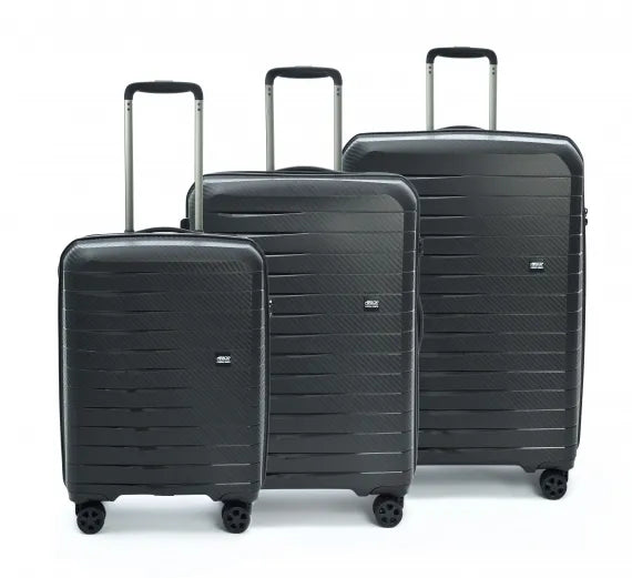 AIRBOX AZ18 resväskeset Black (3-pack)