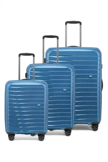 AIRBOX AZ18 resväskeset Aqua Navy (3-pack)