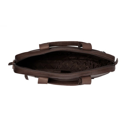 The Chesterfield Brand Calvi – Datorväska 15.6" – Brun