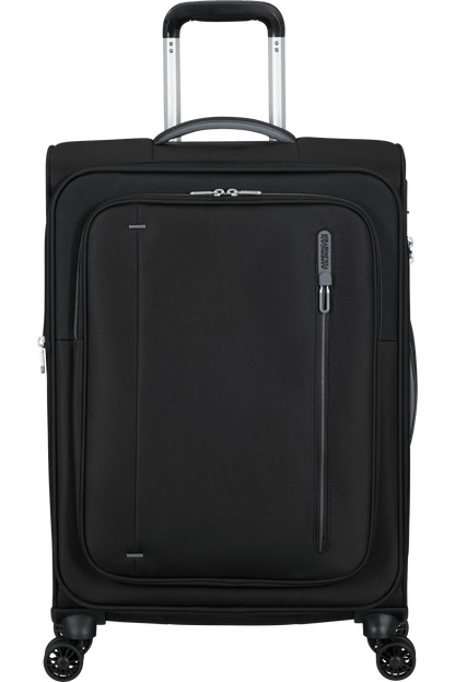 American Tourister Cloudrider Resväska M 67 cm Expanderbar - Svart
