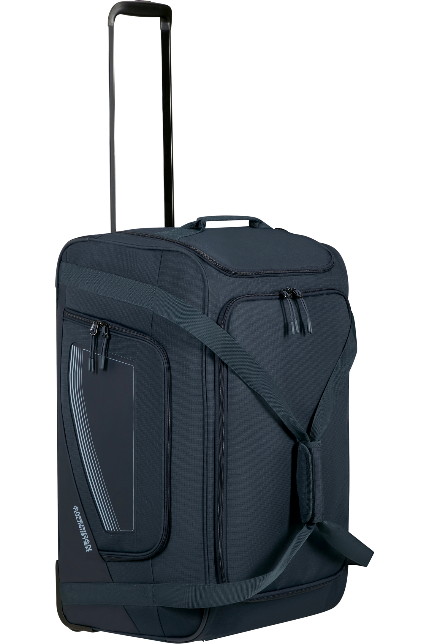American Tourister City Racer M Duffelväska 2-Hjul 68cm - Navy