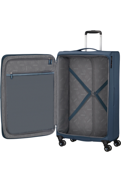 American Tourister Aerospin Spinner Stor Resväska 80cm – Indigo