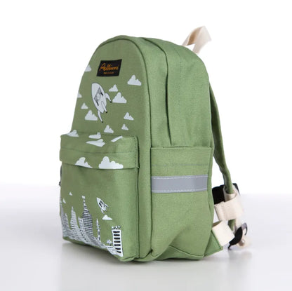 Pellianni City ryggsäck 28cm Grön