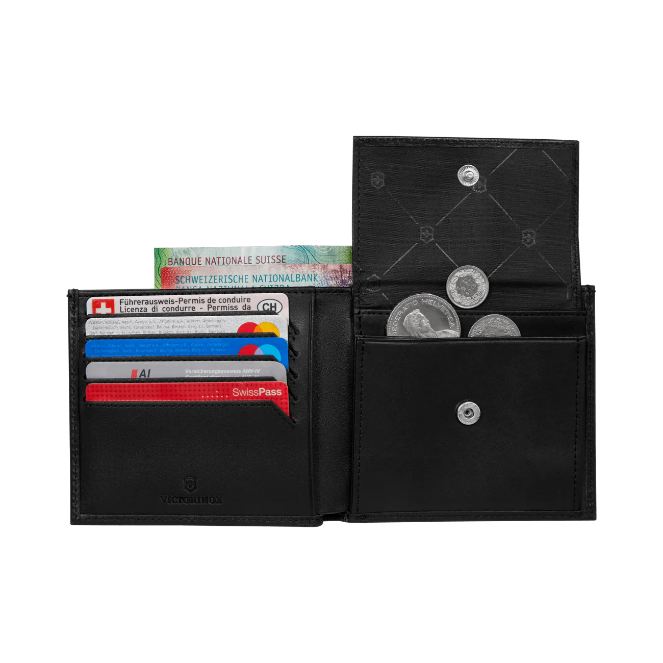 Victorinox Altius Alox Deluxe Bi-Fold Plånbok 11cm