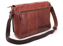 Baoobaoo Messenger Bag – Datorväska 15" – Brandy