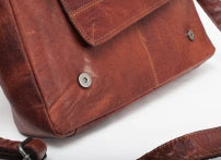 Baoobaoo Messenger Bag – Datorväska 15" – Brandy